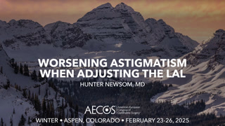 Worsening Astigmatism When Adjusting the LAL